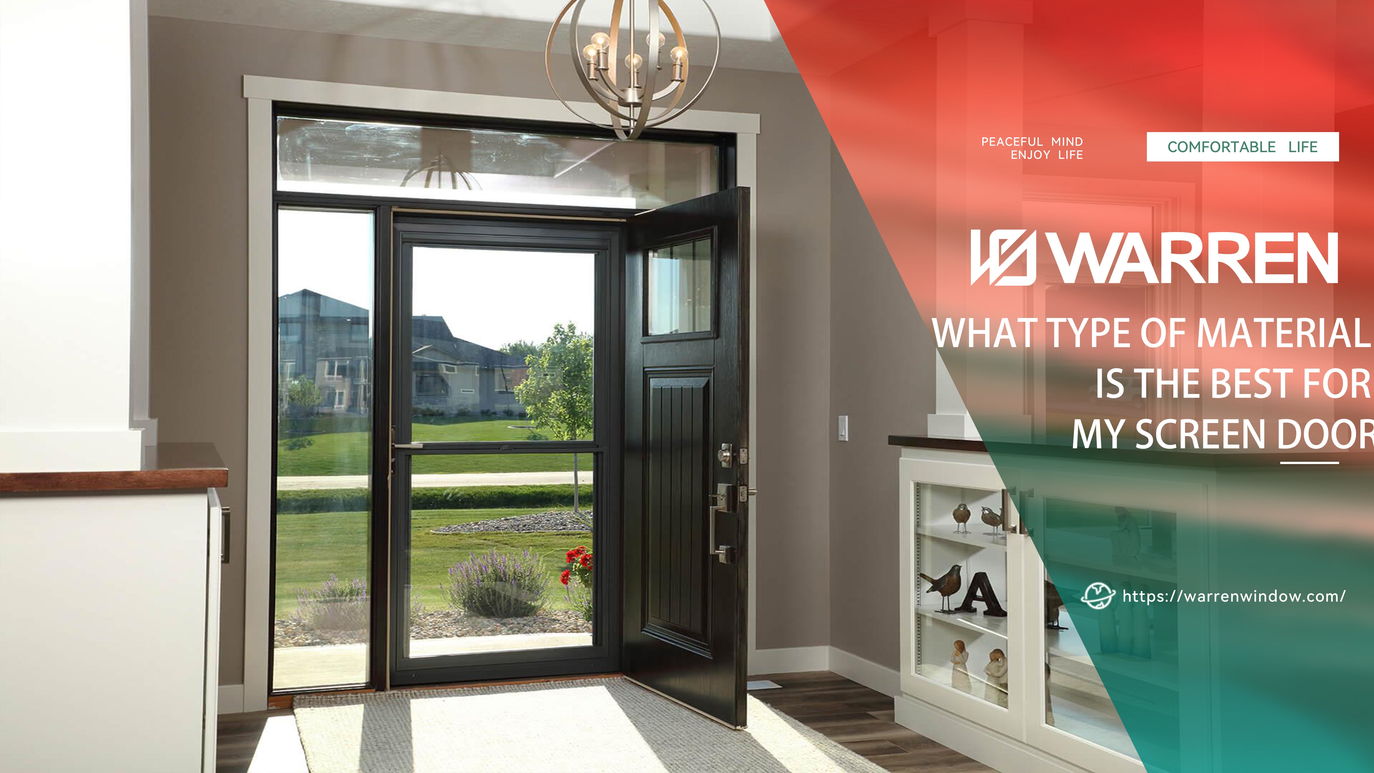 What Type of Material is the Best for My Screen Door? – WARREN