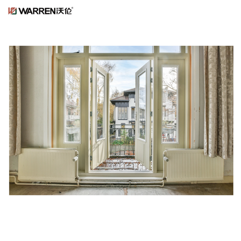 Warren 72x96 Double French Doors Internal Black French Doors