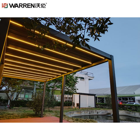Warren 10x14 Aluminum Pergola For Outdoor Patio Roofing Waterproof