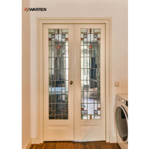 Warren 60x96 Modern Interior French Doors With Double Doors For Bedroom