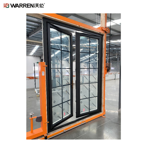 Warren 72x80 French Doors With Internal Aluminium French Doors