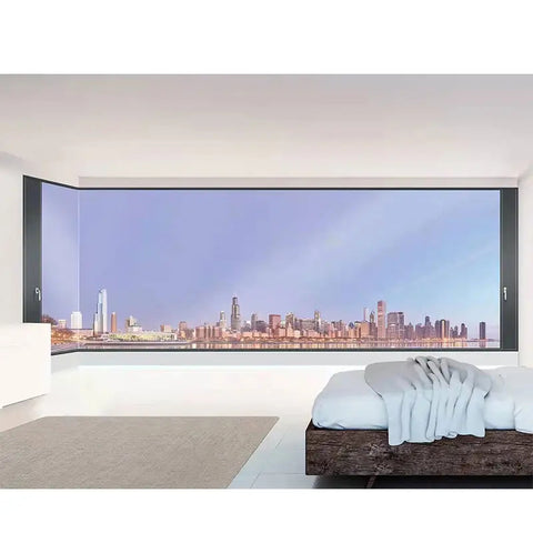 Hot Selling Micro Ventilation Approval Impact Bullet proof Windows Tilt&Turn Aluminum Casement Windows