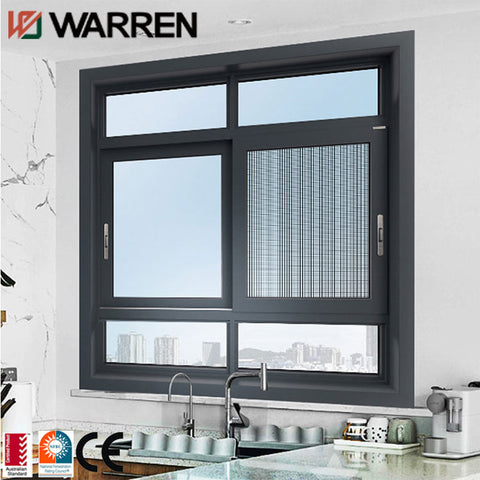American NFRC Double Glazed Aluminum Sliding Windows